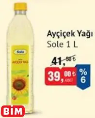 SOLE AYÇİÇEK YAĞI SOLE AYÇİÇEK YAĞI